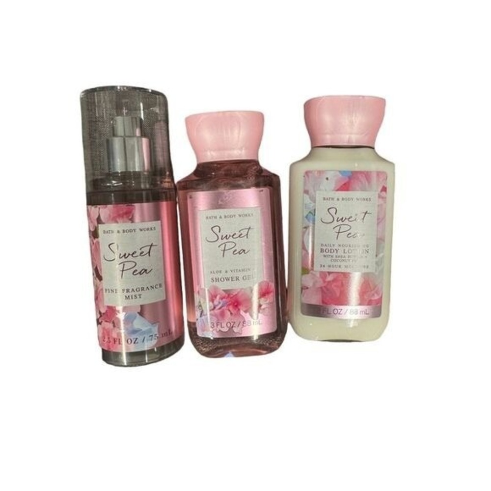 Bath and Body Works | new Sweet Pea Box Set | Fragrance, body wash and lotion - Picture 2 of 6